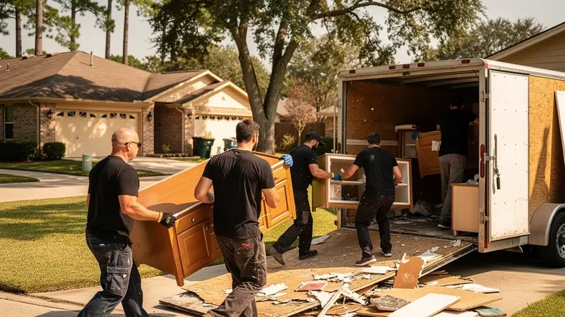 Remodeling Debris Removal in Cypress, TX